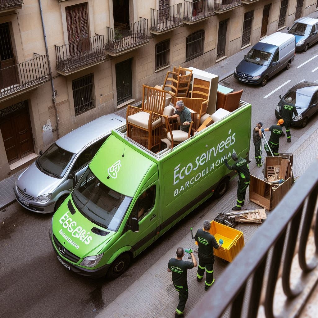 Servicios de vaciado de locales comerciales en Sant Pere de Ribes por EcoServeis